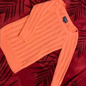 3/4 sleeve knit sweater